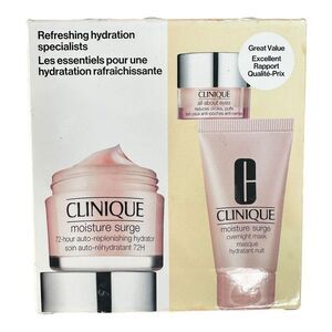 Clinique Refreshing Hydration Lot 72 Hour Hydrator, All About Eyes, Overnight